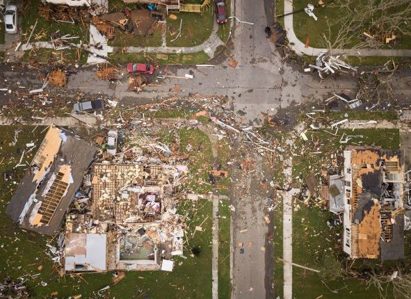 New Orleans tornadoes leave a path of destruction - Daily Express